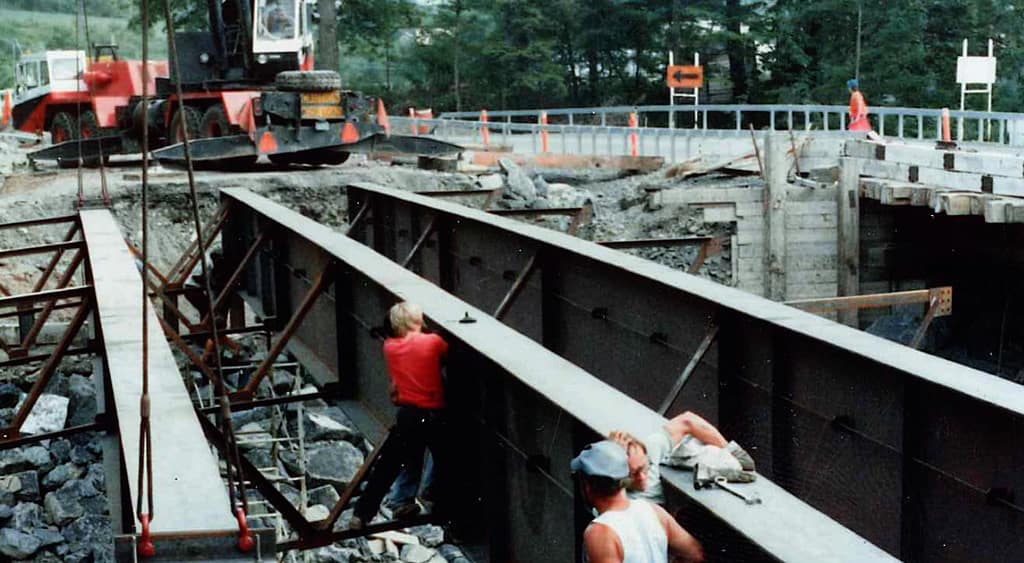 Bridge Construction 1973