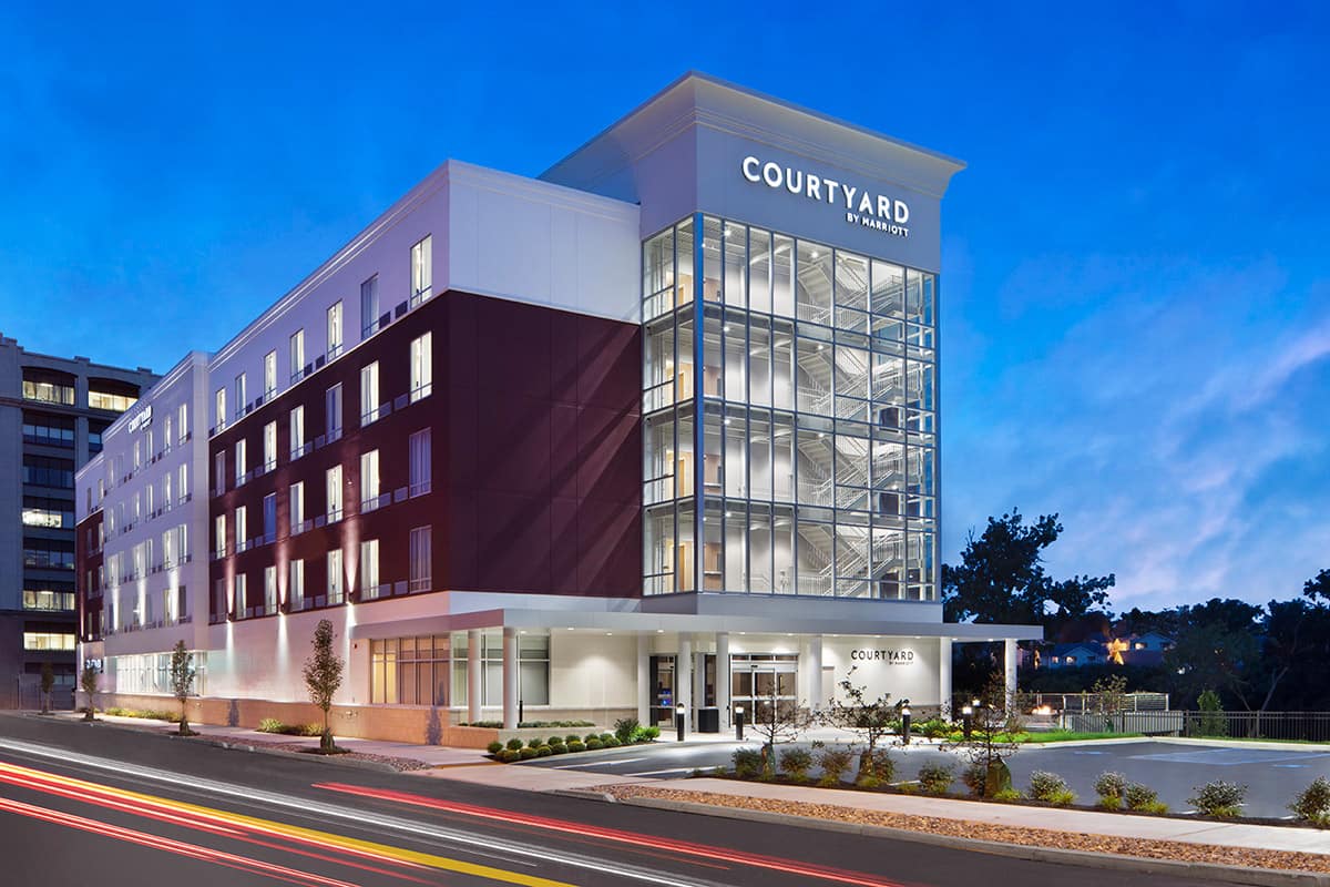 Profile view of Courtyard by Marriott