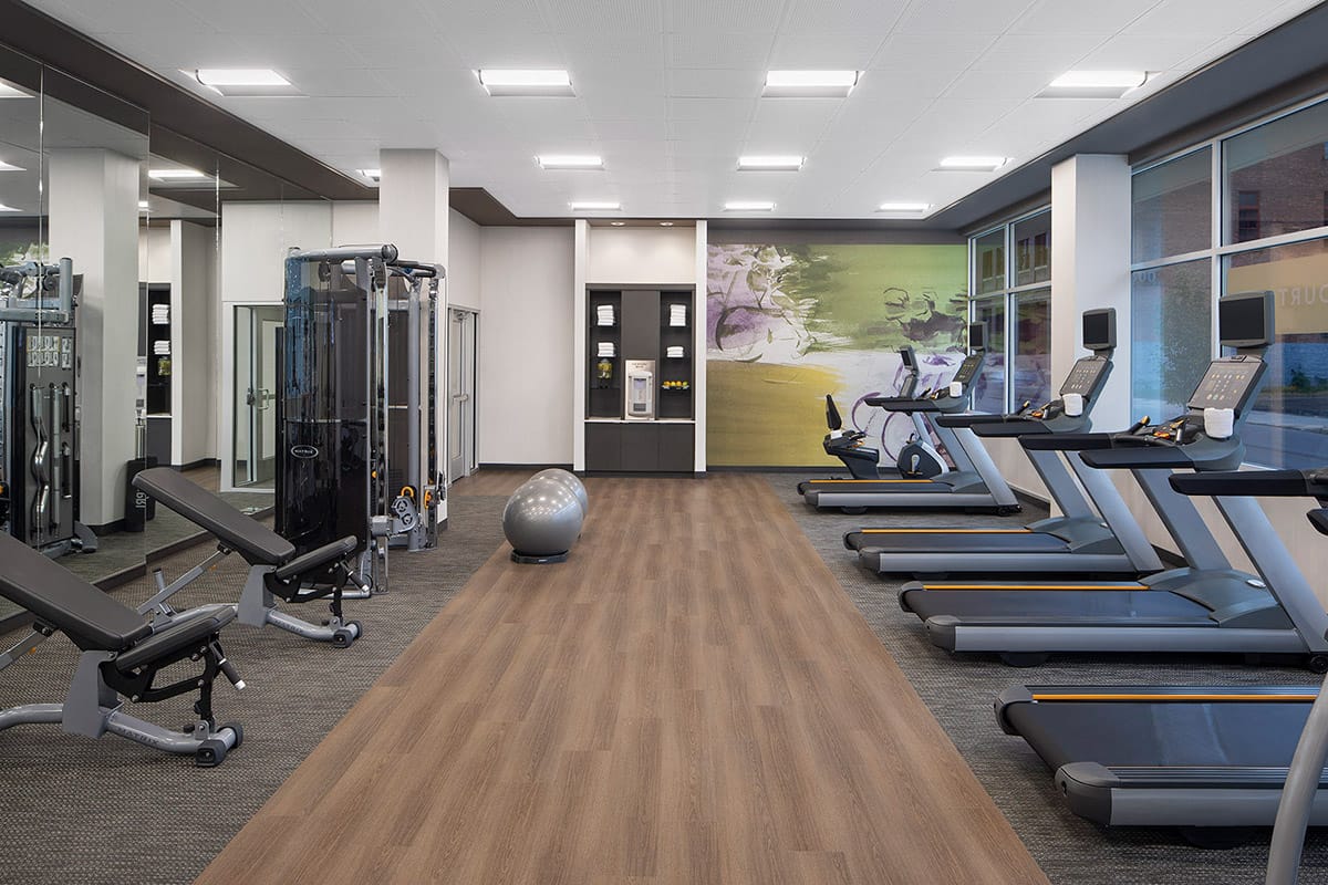 Gym at Courtyard by Marriott